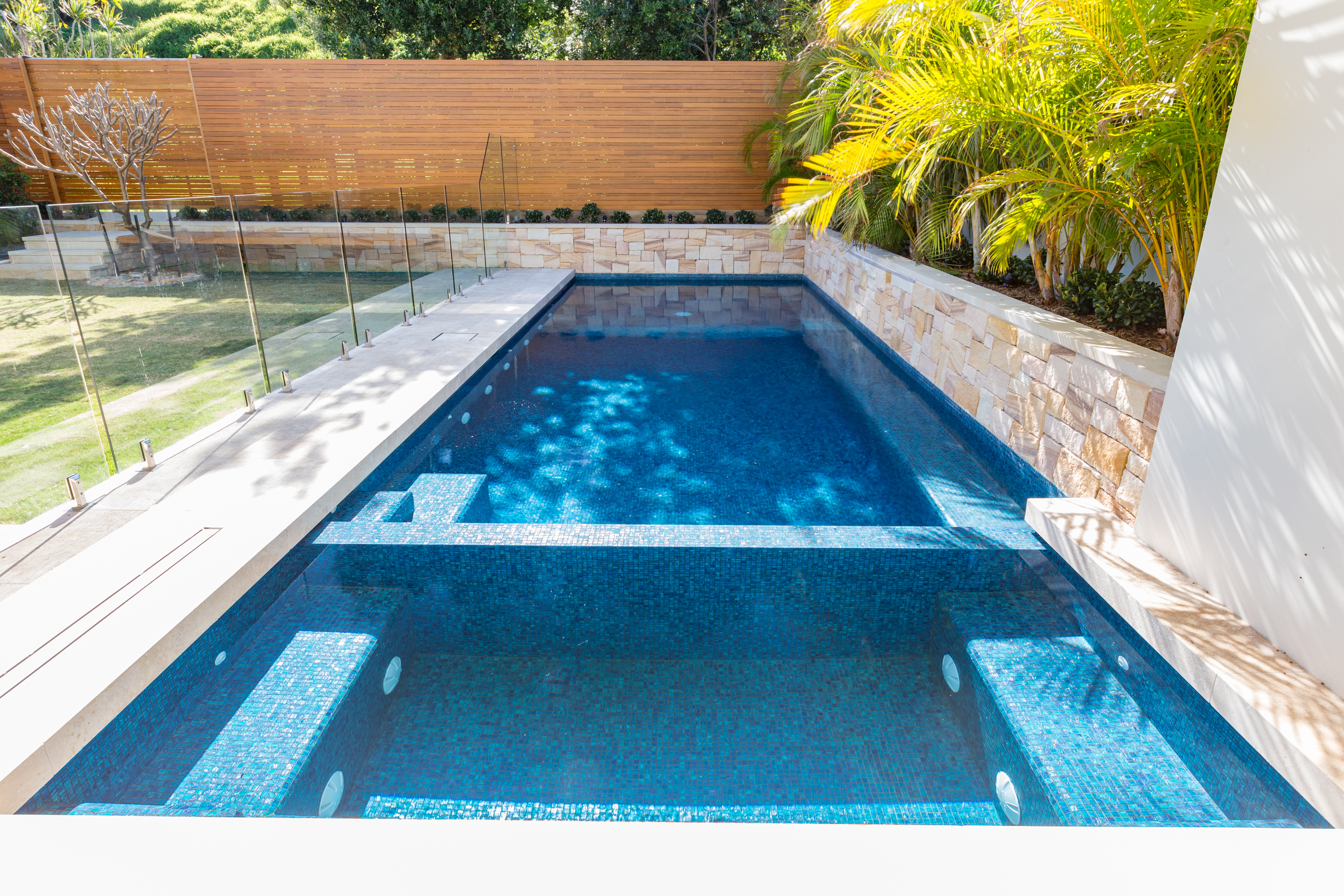 150 Hastings — residential concrete pool, Northern Beaches